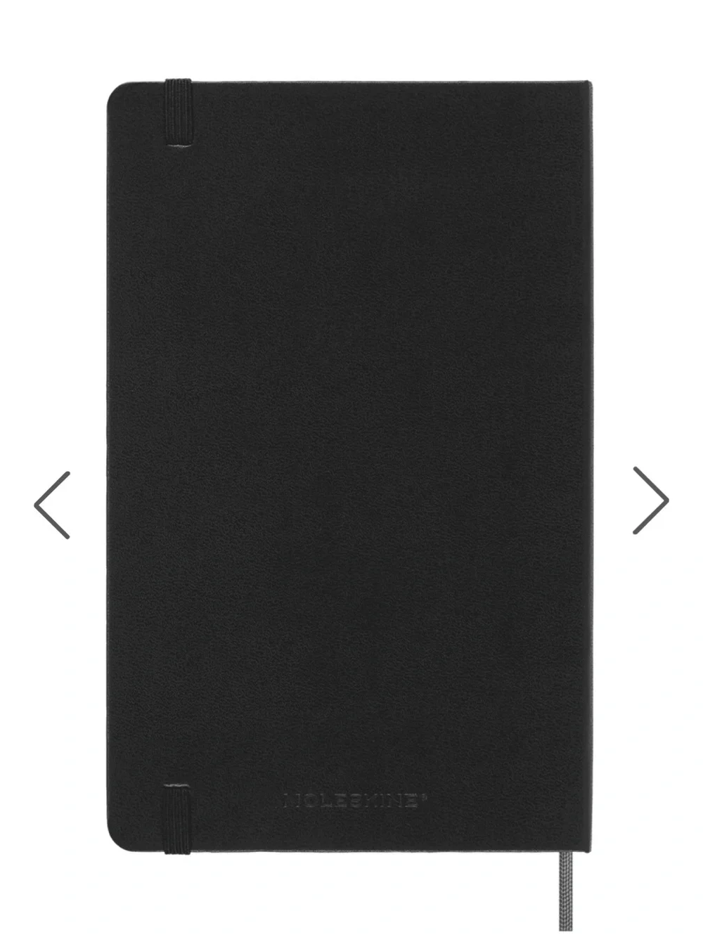 Moleskine Weekly Undated Planner Black Hardcover 5